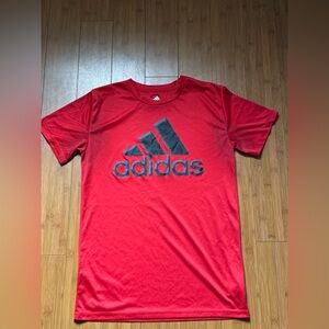 Adidas Men's Red T-Shirt